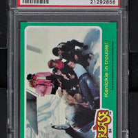1978 - Topps Grease Series 2 #84 Kenickie in Trouble! - PSA 8