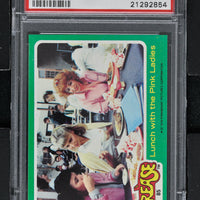 1978 - Topps Grease Series 2 #85 Lunch with the Pink Ladies - PSA 8