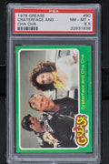 1978 - Topps Grease Series 2 #90 Craterface and Cha Cha - PSA 8.5