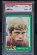 1978 - Topps Grease Series 2 #91 The Rydell High Jock - PSA 8