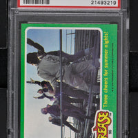 1978 - Topps Grease Series 2 #96 Three Cheers for Summer Nights! - PSA 8