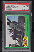 1978 - Topps Grease Series 2 #96 Three Cheers for Summer Nights! - PSA 8