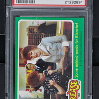 1978 - Topps Grease Series 2 #102 Some Unkind Words for Blanche! - PSA 8