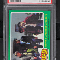 1978 - Topps Grease Series 2 #104 World's Greatest Greasers - PSA 8