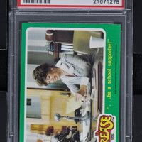 1978 - Topps Grease Series 2 #106 ...Be a School Supporter! - PSA 8