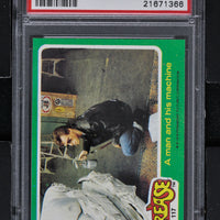 1978 - Topps Grease Series 2 #117 A Man and His Machine - PSA 8