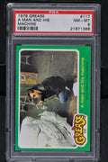 1978 - Topps Grease Series 2 #117 A Man and His Machine - PSA 8