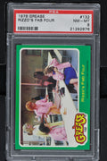 1978 - Topps Grease Series 2 #132 Rizzo's Fab Four - PSA 8