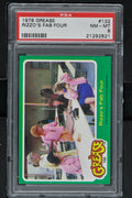 1978 - Topps Grease Series 2 #132 Rizzo's Fab Four - PSA 8