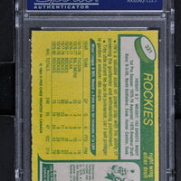 1980 O-Pee-Chee  Hockey #321 Ron Delorme - PSA 10 - POP 12 - (RC000001549)
