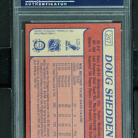 1985 O-Pee-Chee  Hockey #247 Doug Shedden - PSA 8 - RC000001633