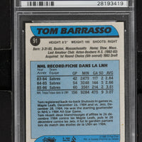 1986 O-Pee-Chee  Hockey #91 Tom Barrasso - PSA 9 OC - RC000001645