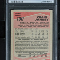 1989 O-Pee-Chee  Hockey #190 Craig Janney RC - PSA 9 - RC000001865