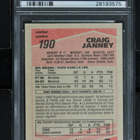 1989 O-Pee-Chee  Hockey #190 Craig Janney RC - PSA 9 - RC000001870