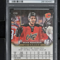 2015 Upper Deck Series 1 Canvas Hockey #C13 Sean Monahan - PSA 10 - RC000001918
