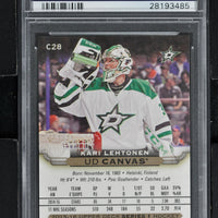 2015 Upper Deck Series 1 Canvas Hockey #C28 Kari Lehtonen - PSA 10 - RC000001920