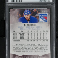 2016 Upper Deck Artifacts Hockey #72 Rick Nash - Red Foil - 174/299 - PSA 9 - RC000001971