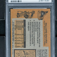 1975 Topps  Hockey #62 Hilliard Graves - PSA 10 - RC000002092