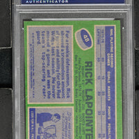 1976 Topps  Hockey #48 Rick Lapointe - RC - PSA 9 - RC000002105