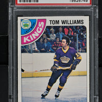 1978 O-Pee-Chee Hockey #314 Tom Williams - PSA 8 - RC000001346