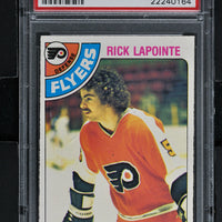 1978 O-Pee-Chee Hockey #322 Rick Lapointe - PSA 8 - RC000001348