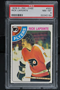 1978 O-Pee-Chee Hockey #322 Rick Lapointe - PSA 8 - RC000001348