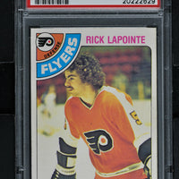 1978 O-Pee-Chee Hockey #322 Rick Lapointe - PSA 8 - RC000001349