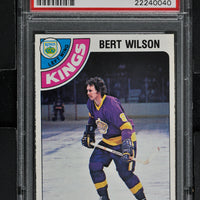 1978 O-Pee-Chee Hockey #369 Bert Wilson - PSA 8 - RC000001350