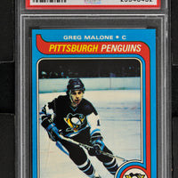 1979 Topps  Hockey #9 Greg Malone - PSA 9 - RC000001393
