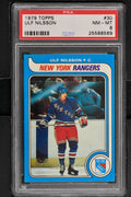 1979 Topps  Hockey #30 Ulf Nilsson - PSA 8 - RC000001399