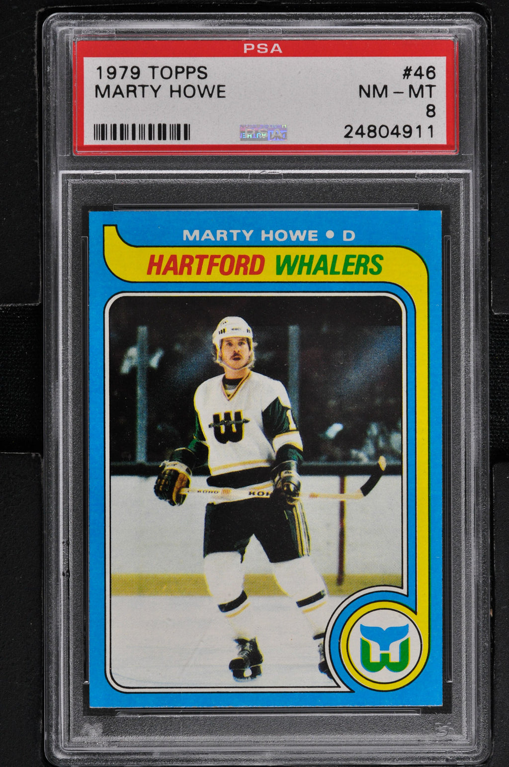 1979 Topps  Hockey #46 Marty Howe - PSA 8 - RC000001417