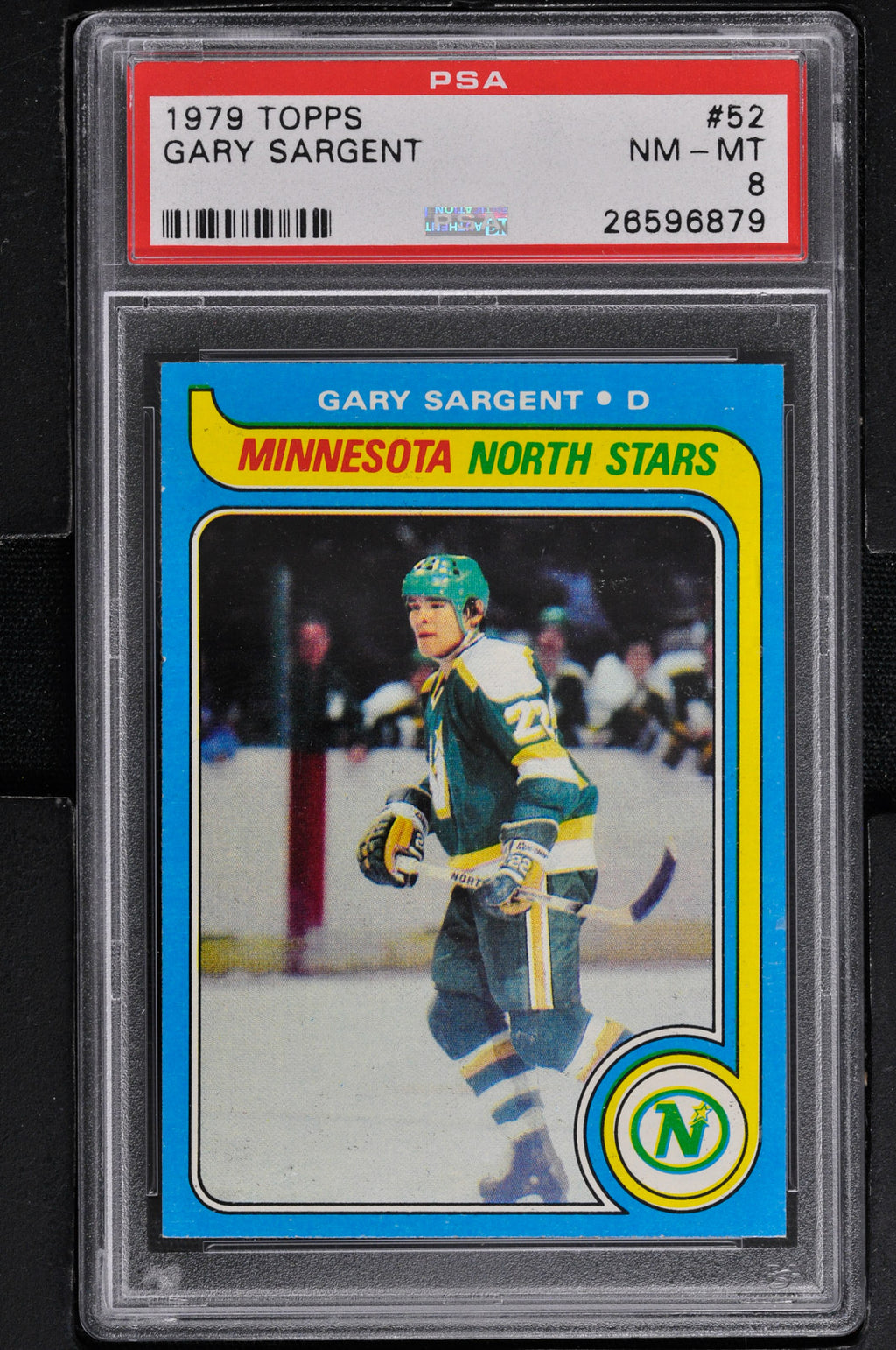 1979 Topps  Hockey #52 Gary Sargent - PSA 8 - RC000001425