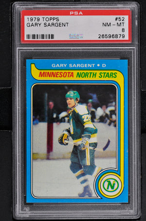 1979 Topps  Hockey #52 Gary Sargent - PSA 8 - RC000001425