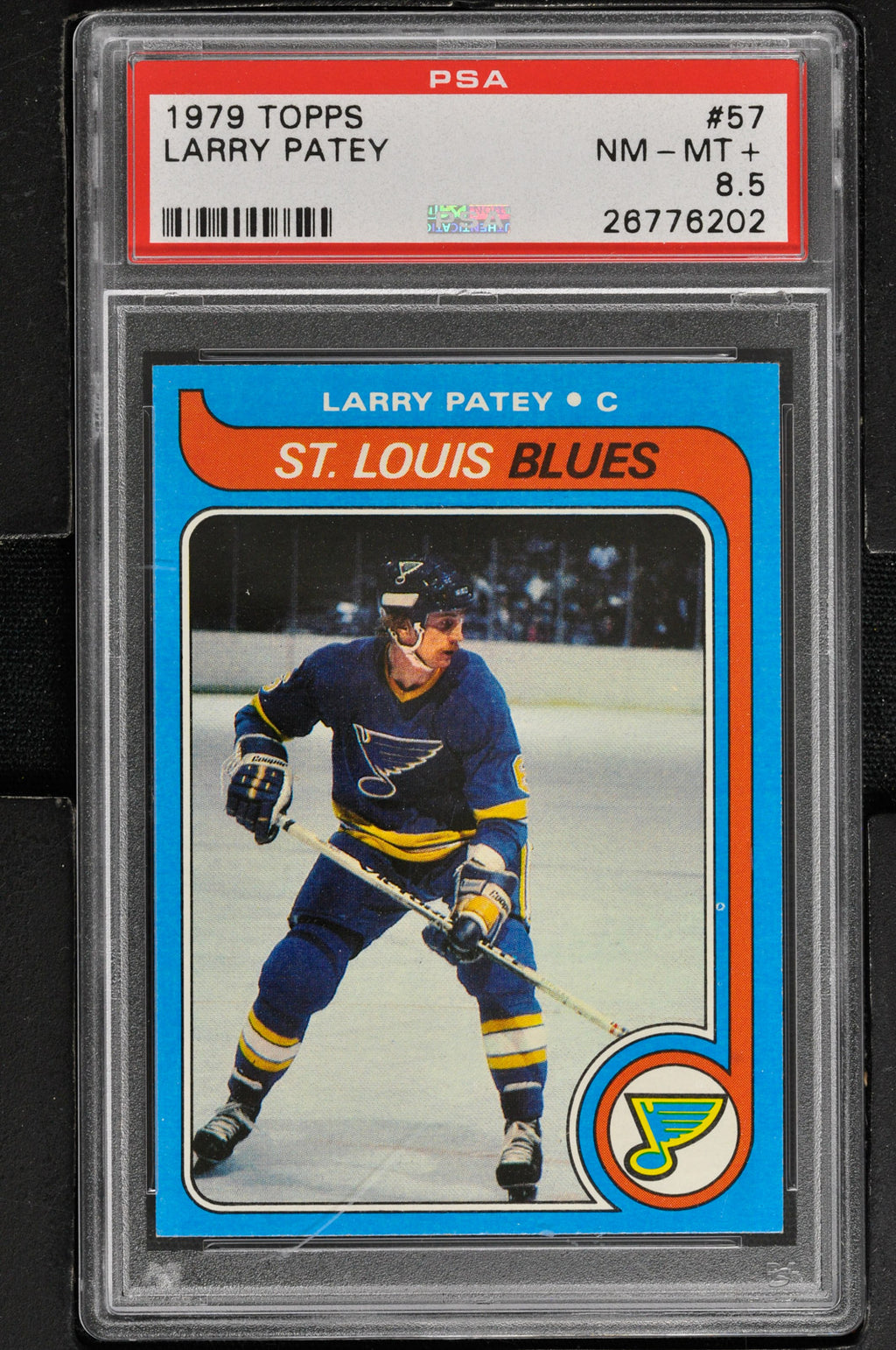 1979 Topps  Hockey #57 Larry Patey - PSA 8.5 - RC000001427