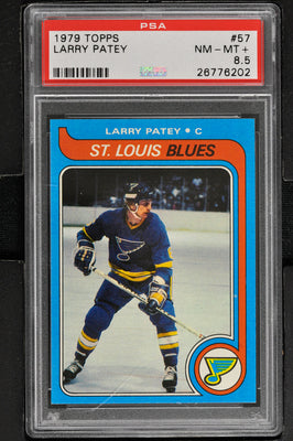 1979 Topps  Hockey #57 Larry Patey - PSA 8.5 - RC000001427