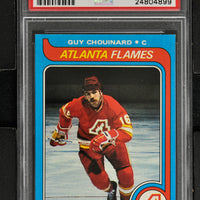 1979 Topps  Hockey #60 Guy Chouinard - PSA 8 - RC000001429