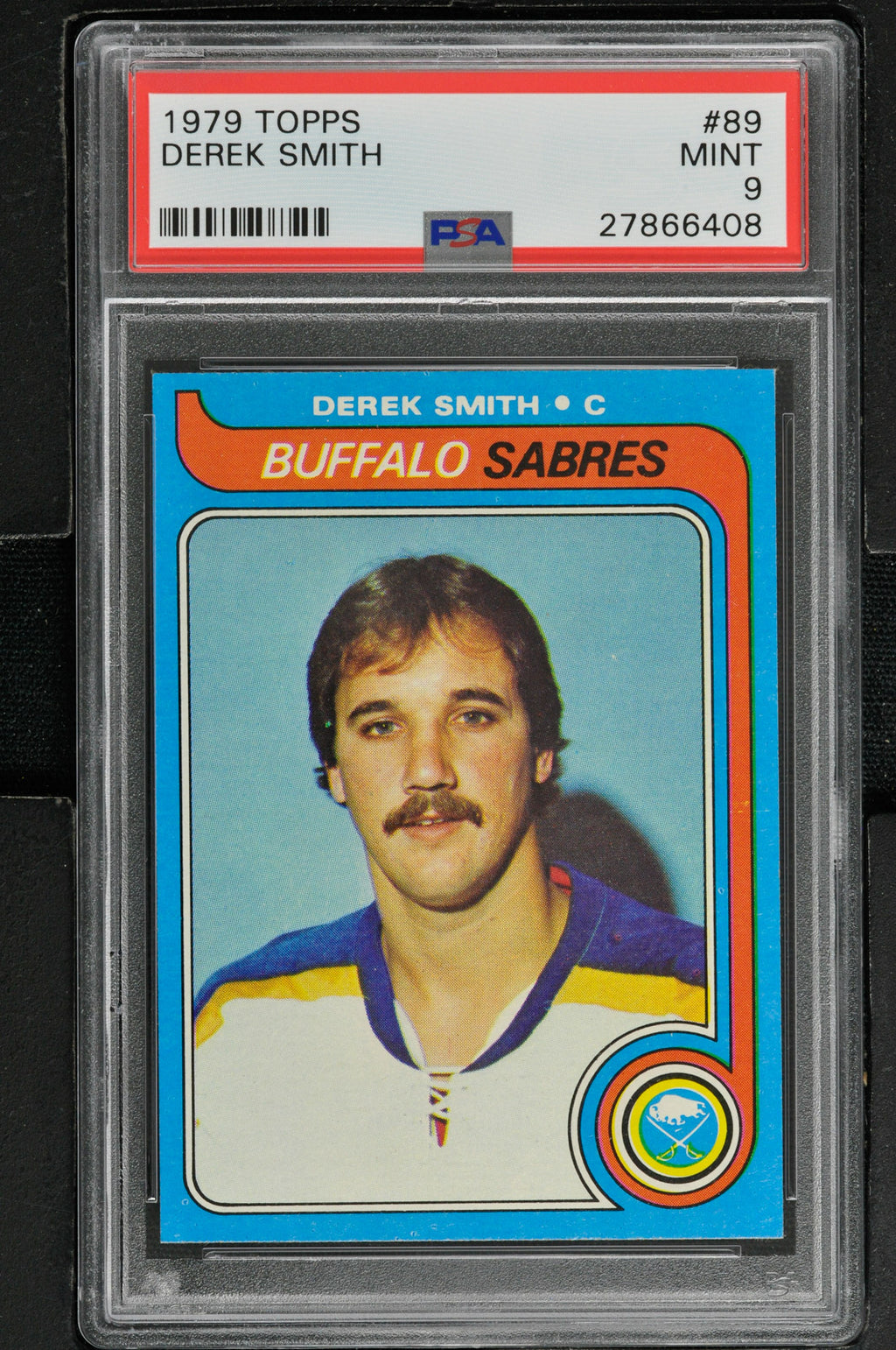 1979 Topps  Hockey #89 Derek Smith - PSA 9 - RC000001435