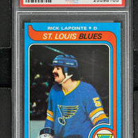 1979 Topps  Hockey #121 Rick Lapointe - PSA 8 - RC000001451