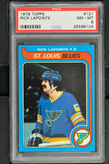 1979 Topps  Hockey #121 Rick Lapointe - PSA 8 - RC000001452