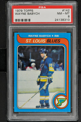 1979 Topps  Hockey #142 Wayne Babych - RC - PSA 8 - RC000001456