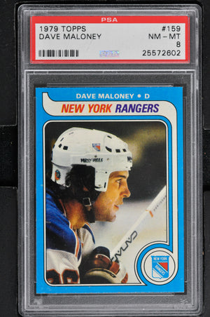 1979 Topps  Hockey #159 Dave Maloney - PSA 8 - RC000001461