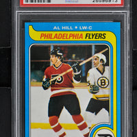 1979 Topps  Hockey #166 Al Hill - RC - PSA 8 - RC000001462