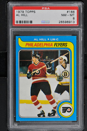 1979 Topps  Hockey #166 Al Hill - RC - PSA 8 - RC000001462