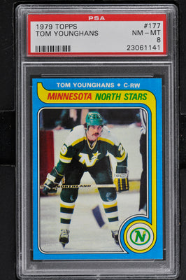 1979 Topps  Hockey #177 Tom Younghans - PSA 8 - RC000001466