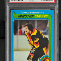 1979 Topps  Hockey #186 Harold Snepsts - PSA 9 - RC000001468