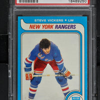 1979 Topps  Hockey #195 Steve Vickers - PSA 8 - RC000001471