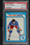 1979 Topps  Hockey #195 Steve Vickers - PSA 8 - RC000001471