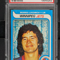 1979 Topps  Hockey #202 Morris Lukowich - RC - PSA 8 - RC000001473