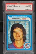 1979 Topps  Hockey #202 Morris Lukowich - RC - PSA 8 - RC000001473