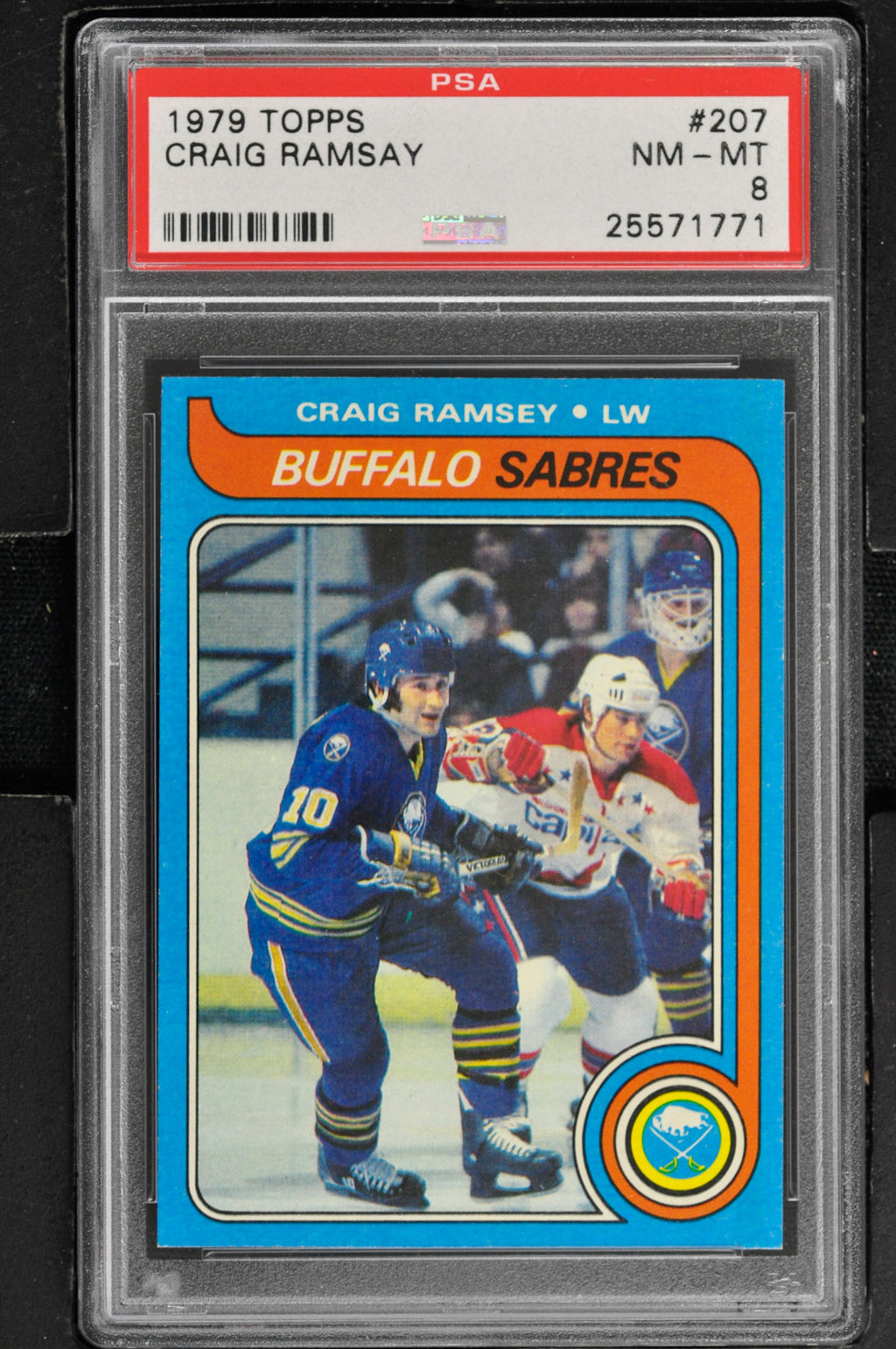 1979 Topps  Hockey #207 Craig Ramsay - PSA 8 - RC000001477